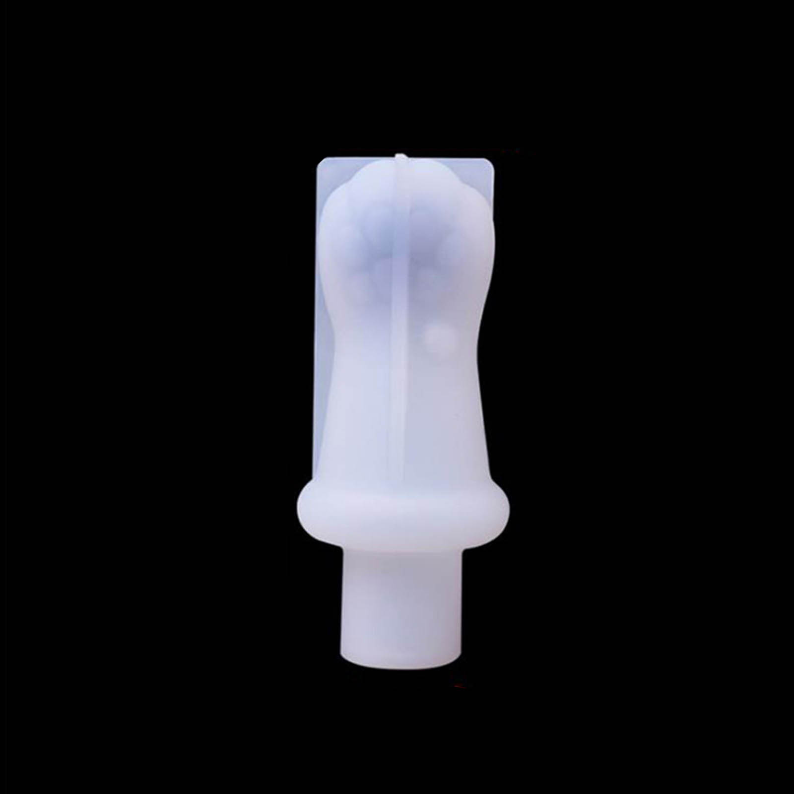 Picture of Silicone Resin Mold For Jewelry Making Wine Corks Paw Claw White 8.5cm x 3.3cm, 1 Piece