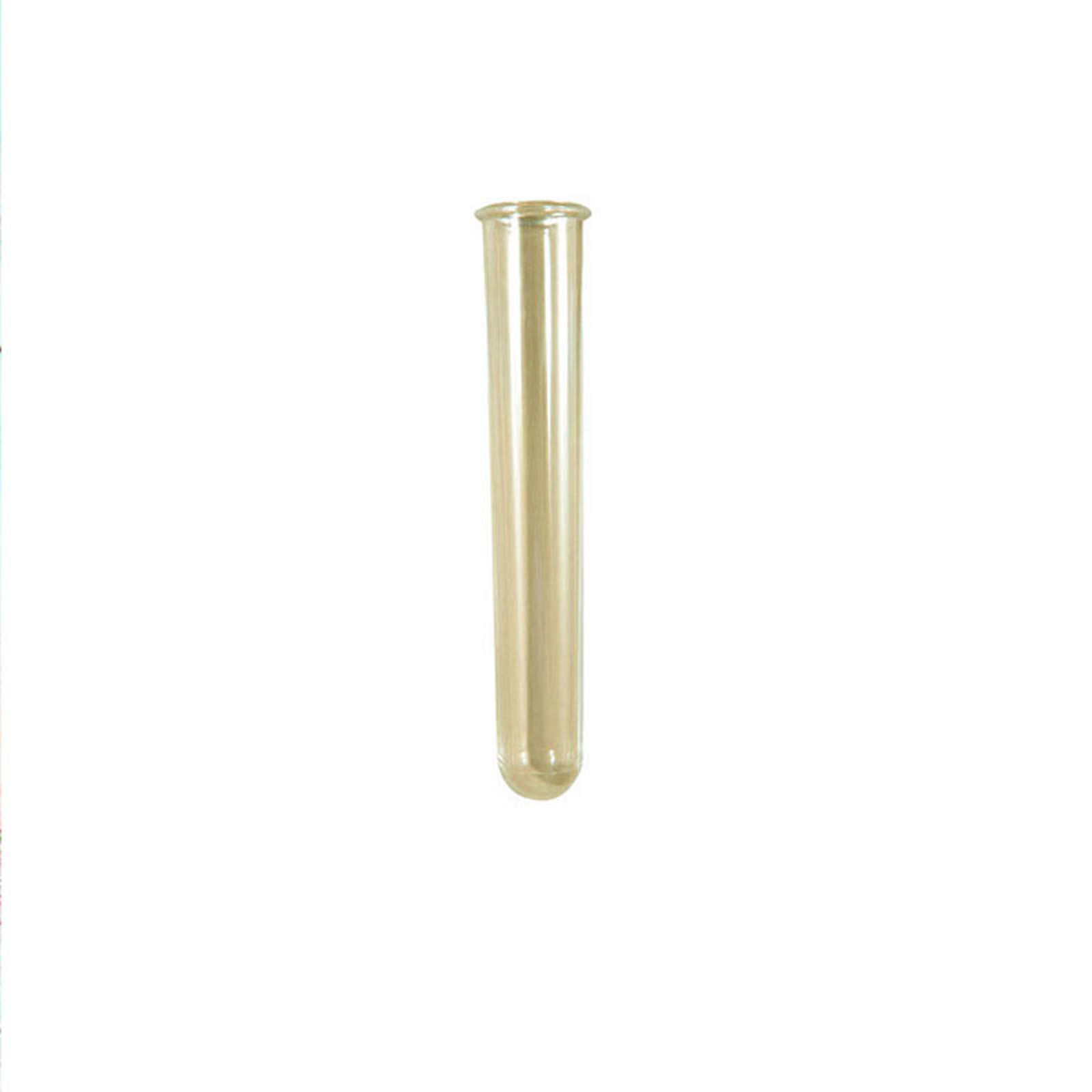 Picture of Silicone Resin Mold For Jewelry Making Test Tube Hydroponic Flower Pot Cylinder Amber 12cm x 1 Piece