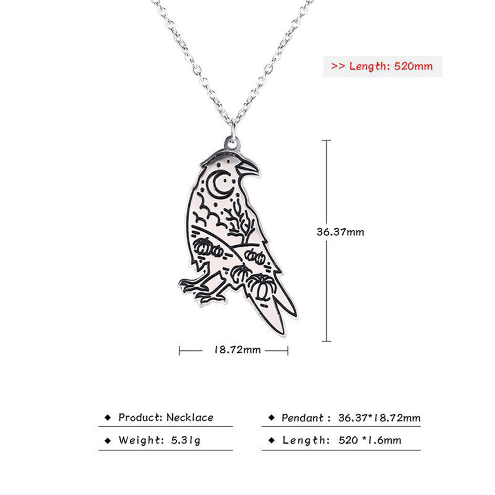 Picture of 304 Stainless Steel Stylish Link Cable Chain Necklace Silver Tone Eagle Animal 52cm(20 4/8") long, 1 Piece
