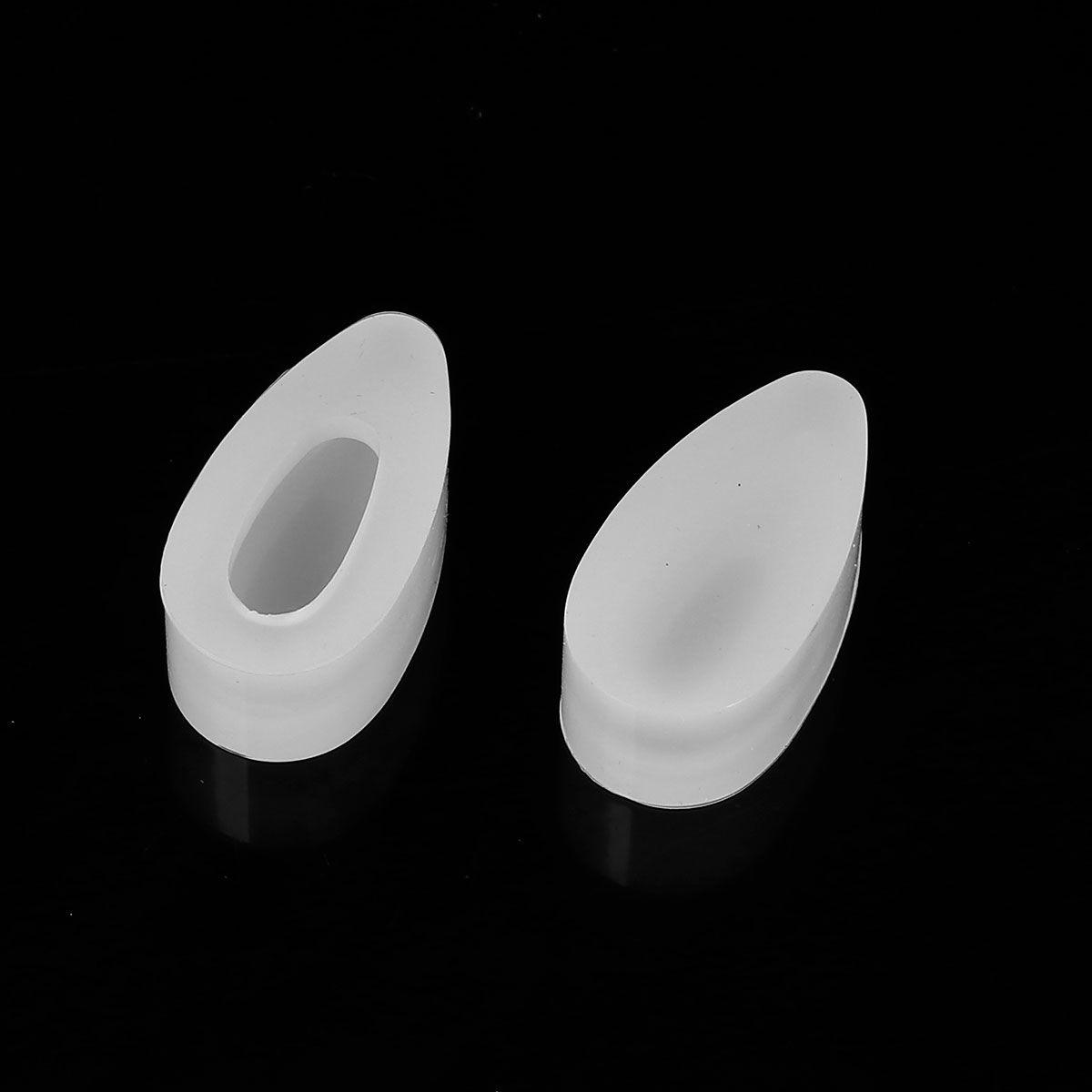 Picture of Silicone Resin Mold For Jewelry Making Drop White 31mm x 16mm, 1 Piece