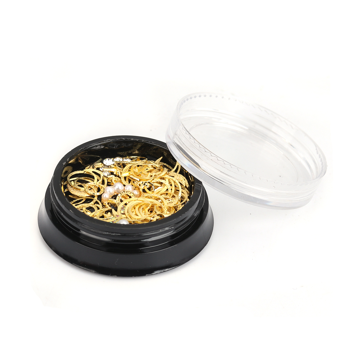 Picture of Zinc Based Alloy & Acrylic Resin Jewelry Craft Filling Material Gold Plated Round At Random 4cm Dia., 1 Piece