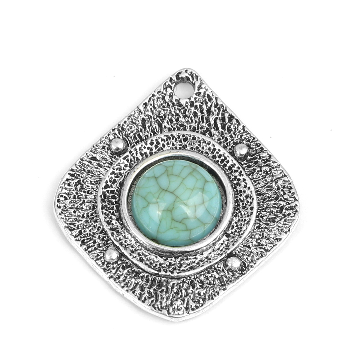 8seasons. Zinc Based Alloy & Turquoise Boho Chic Bohemia Charms ...