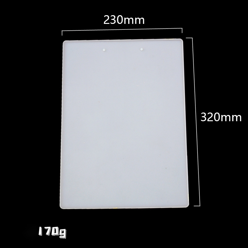 Picture of Silicone Resin Jewelry Tools Rectangle White 32cm x 23cm, 1 Piece