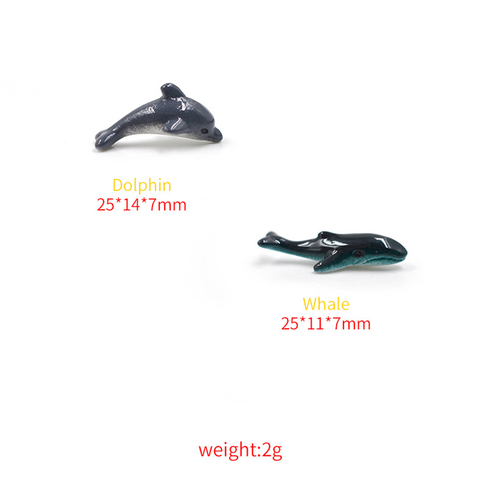 Picture of Glass Ornaments Decorations For Mold Jewelry Making Shark Animal Dolphin Navy Blue 25mm x 14mm 25mm x 11mm, 1 Set ( 2 PCs/Set)