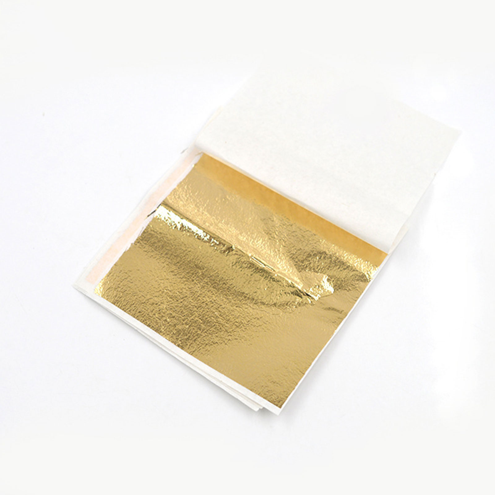 Picture of Tin Foil Resin Jewelry Craft Filling Material Champagne Gold 9cm x 9cm, 1 Set ( 5 PCs/Set)