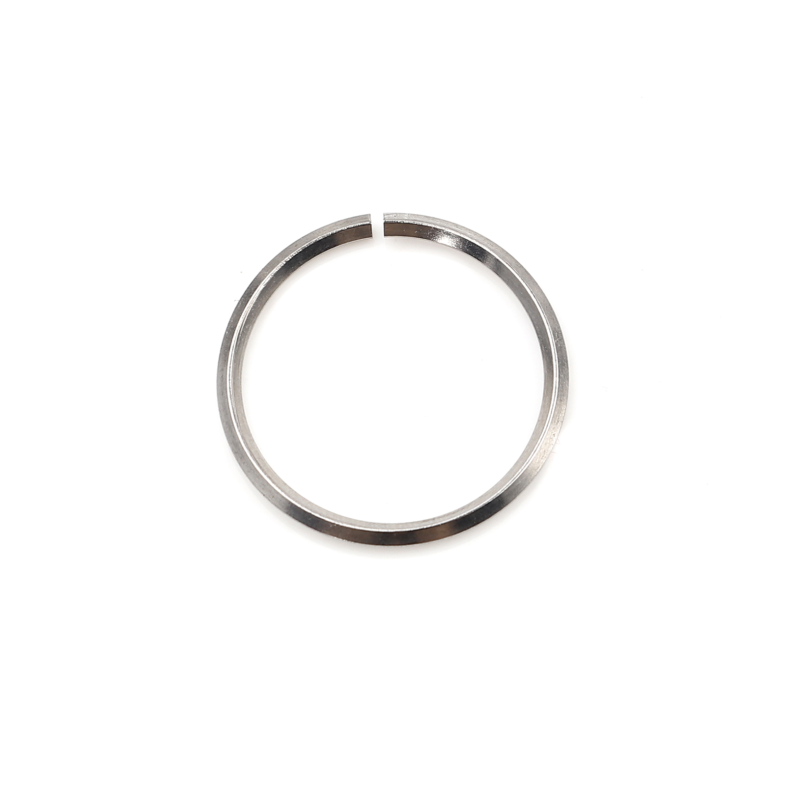 Picture of 1.9mm Stainless Steel Open Jump Rings Findings Round Silver Tone 25mm Dia., 100 PCs