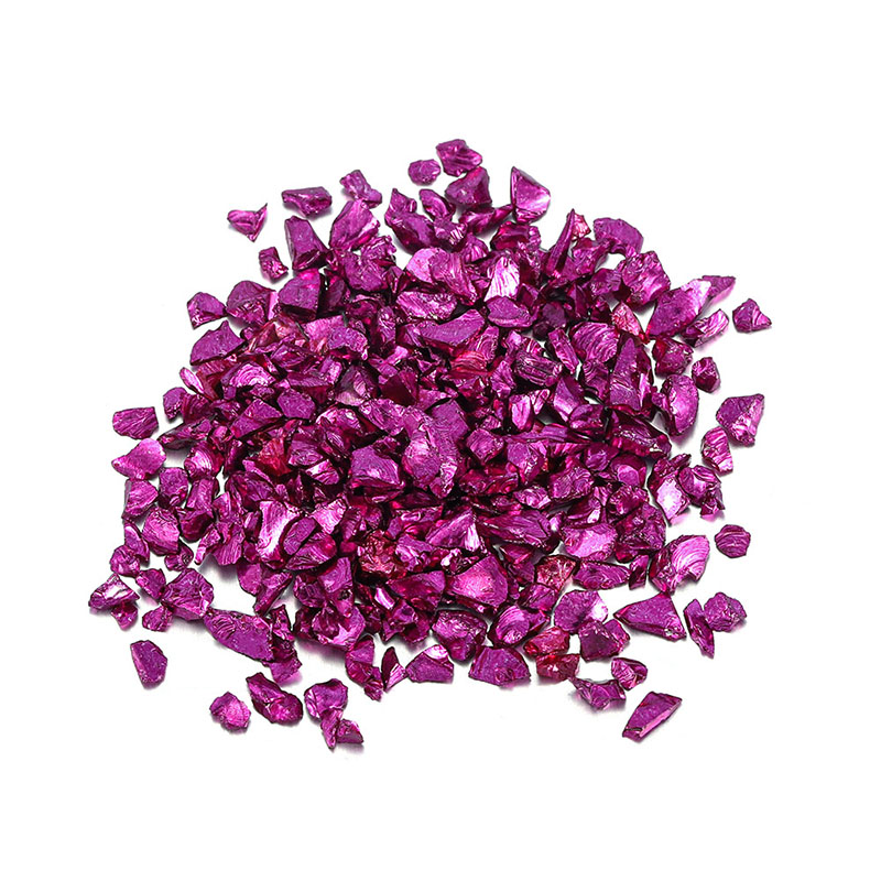 Picture of Glass Resin Jewelry Craft Filling Material Dark Purple 3mm - 1mm, 1 Packet