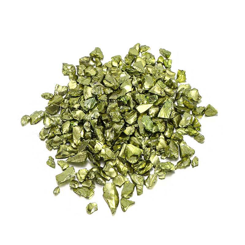 Picture of Glass Resin Jewelry Craft Filling Material Green 3mm - 1mm, 1 Packet