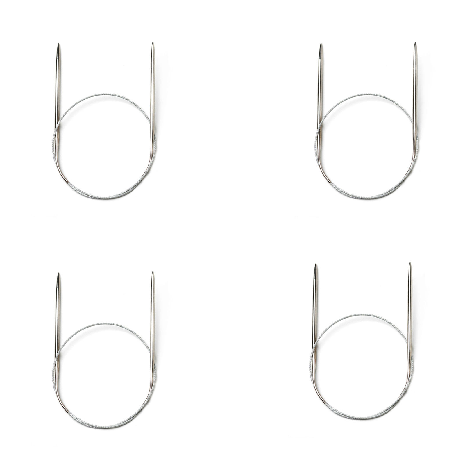 Picture of Stainless Steel Circular Circular Knitting Needles  
