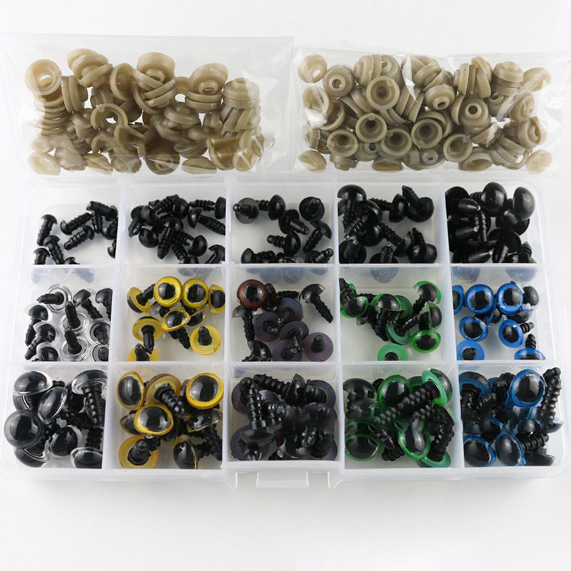 Bild von Gemischt - 150 Stück Plastikspielzeugpuppe Handwerk machen Augen