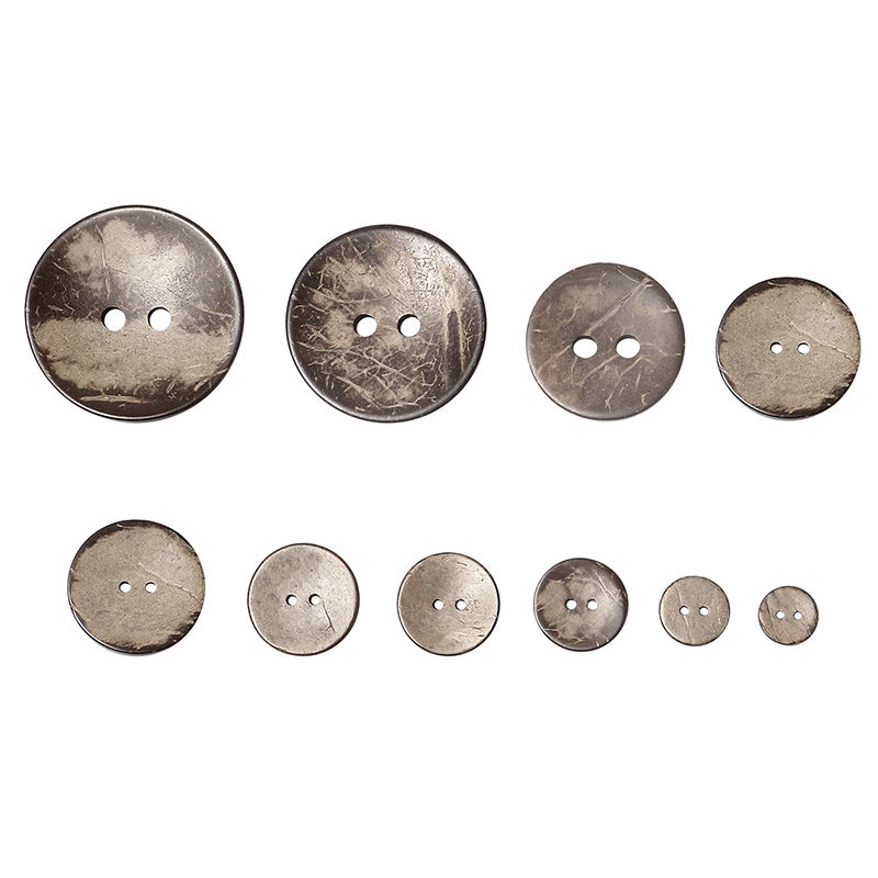 Bild von Coconut Shell Sewing Buttons Scrapbooking