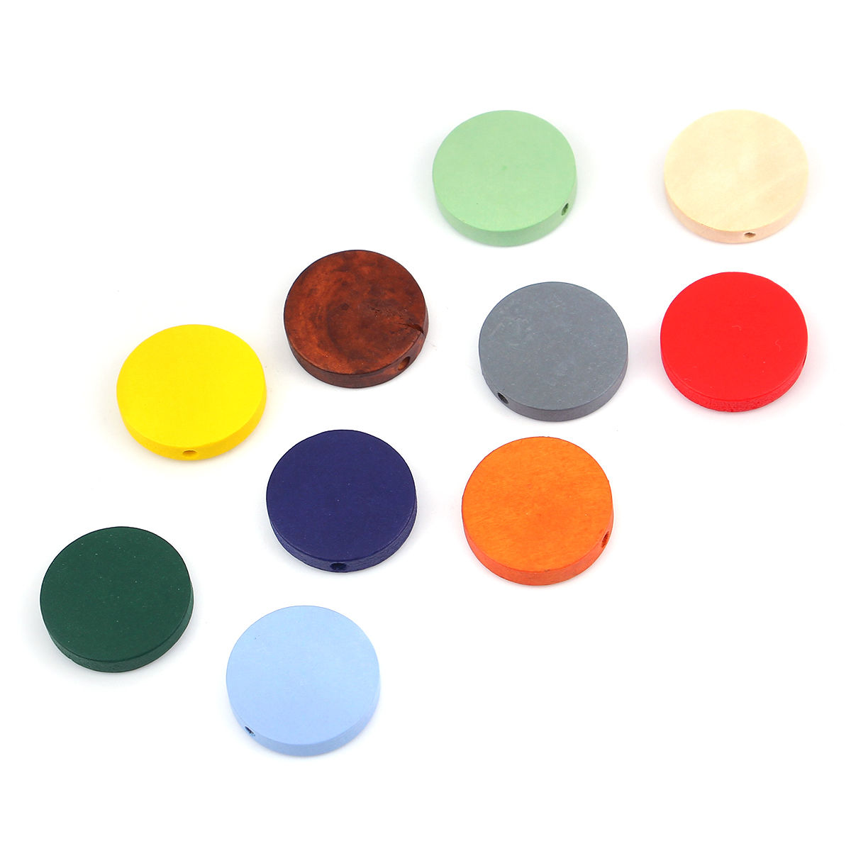 Picture of Wood Spacer Beads Circle