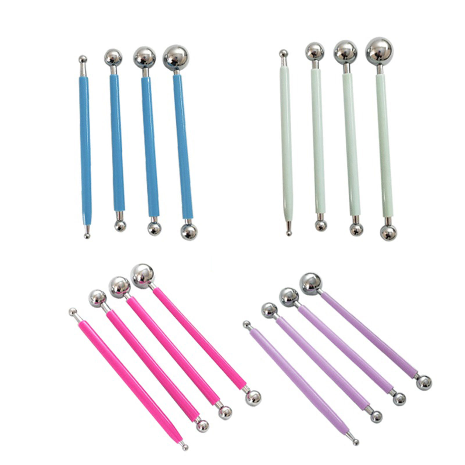 Picture of Mixed Modeling Clay Tools Multicolor 16cm - 12cm, 1 Set ( 27 PCs/Set)
