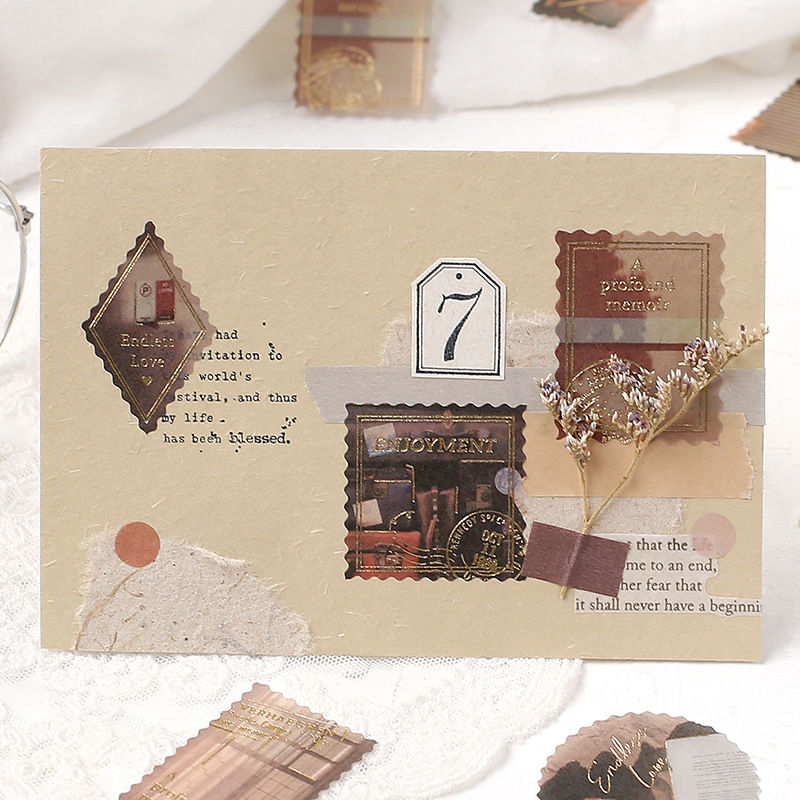 Immagine di Carta DIY Decorazione Di Scrapbook Adesivi Multicolore 1 Pacchetto