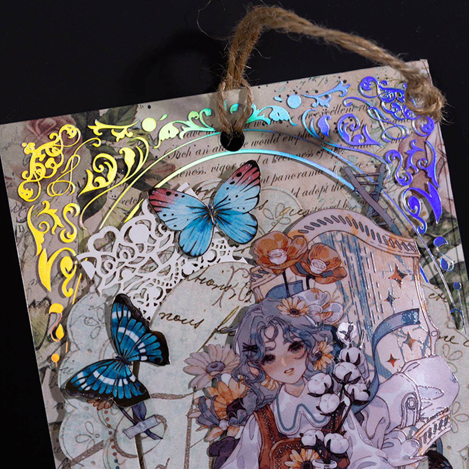 Immagine di PVC DIY Decorazione Di Scrapbook Adesivi Multicolore 15cm x 10.5cm, 1 Pacchetto