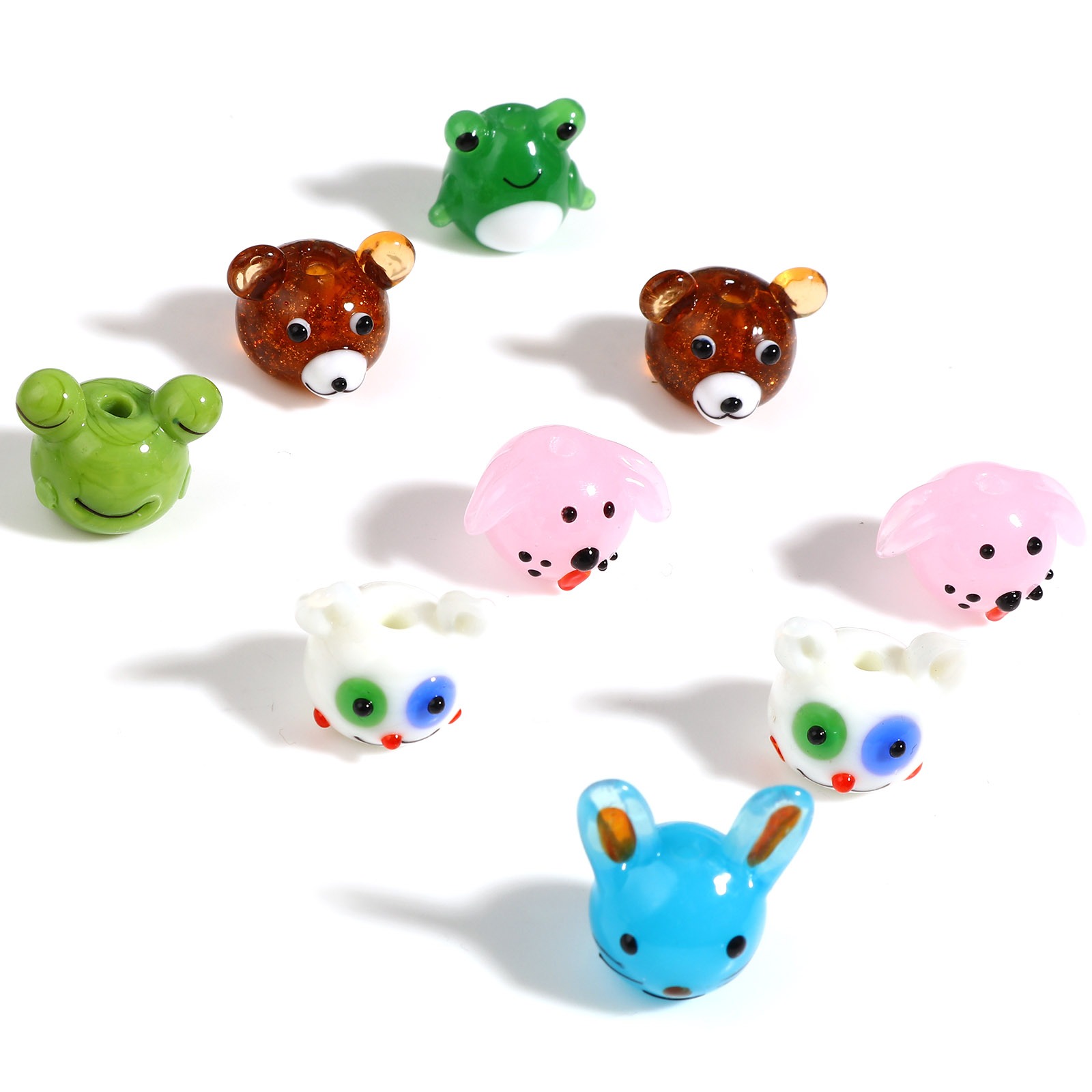 Picture of Lampwork Glass Beads Animal Multicolor 1 Piece