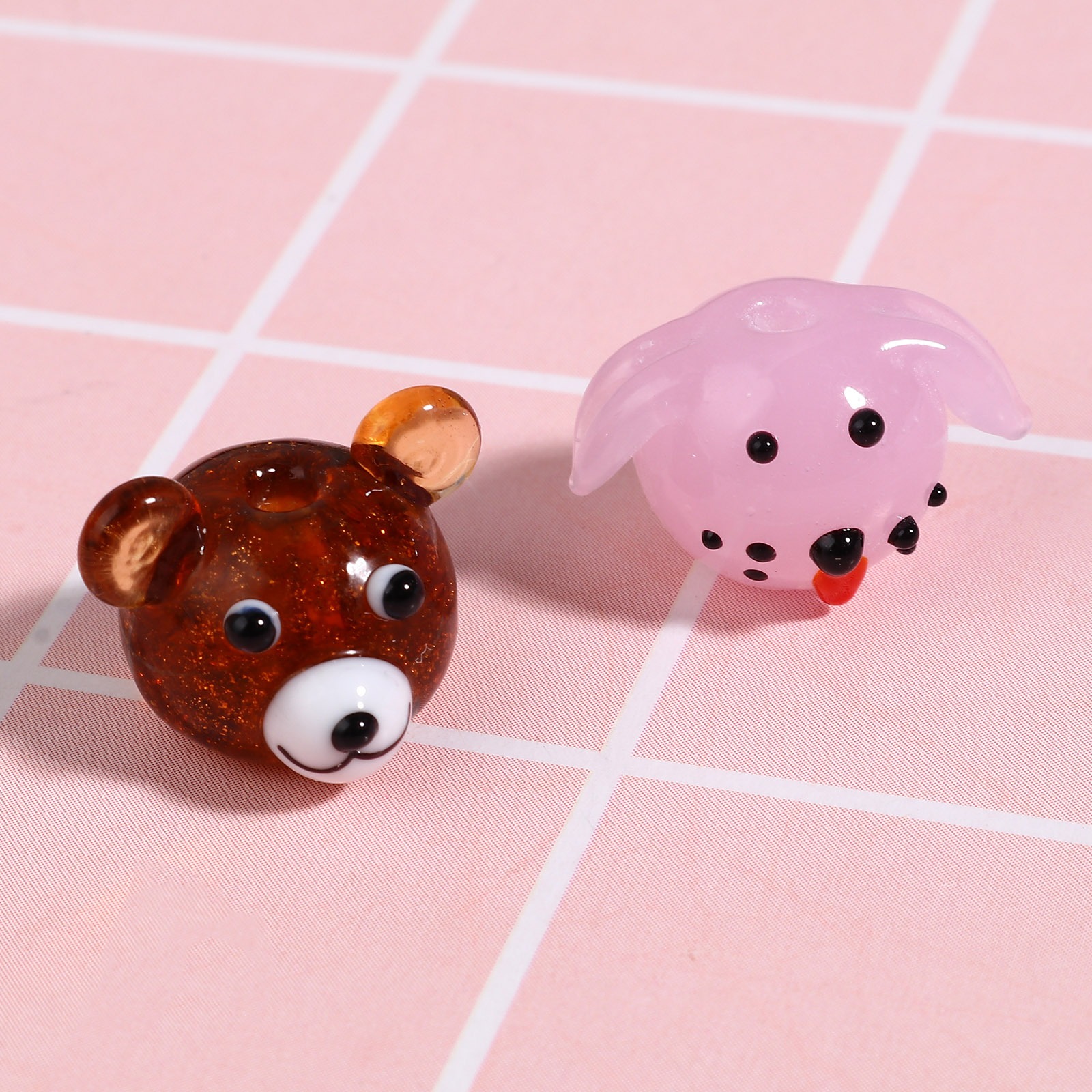 Picture of Lampwork Glass Beads Animal Multicolor 1 Piece