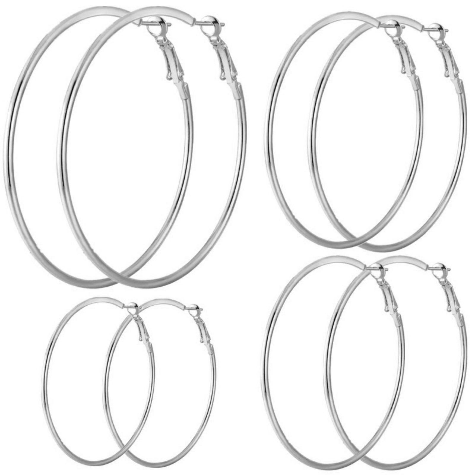 Picture of 304 Stainless Steel Stylish Hoop Earrings Multicolor Round