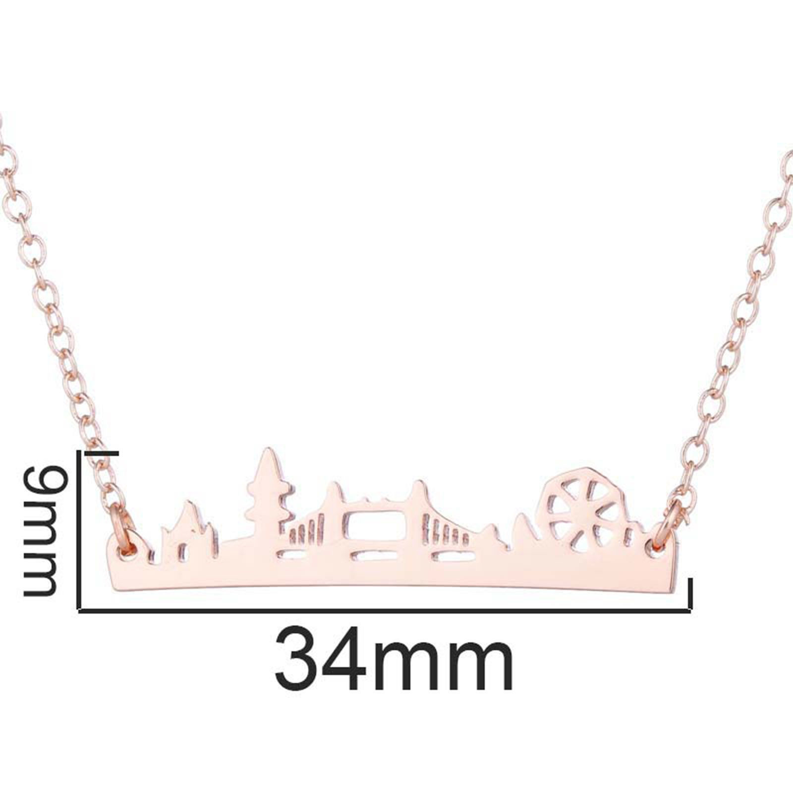 Immagine di 201 Acciaio Inossidabile Elegante Cavo Catena Collana Multicolore 45cm Lunghezza, 1 Pz