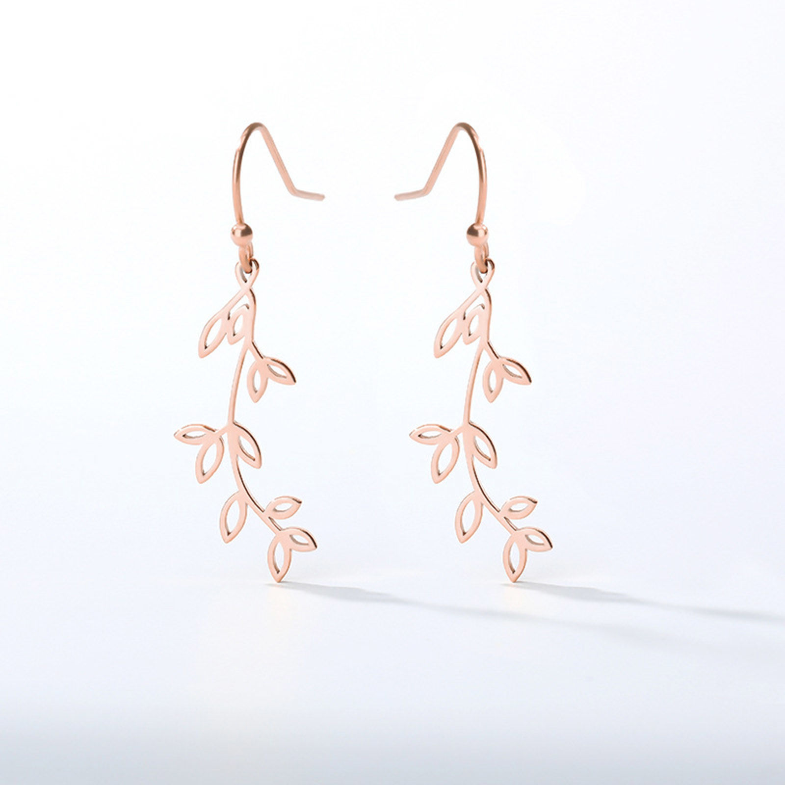 Picture of 304 Stainless Steel Stylish Earrings Multicolor Hollow 1 Pair