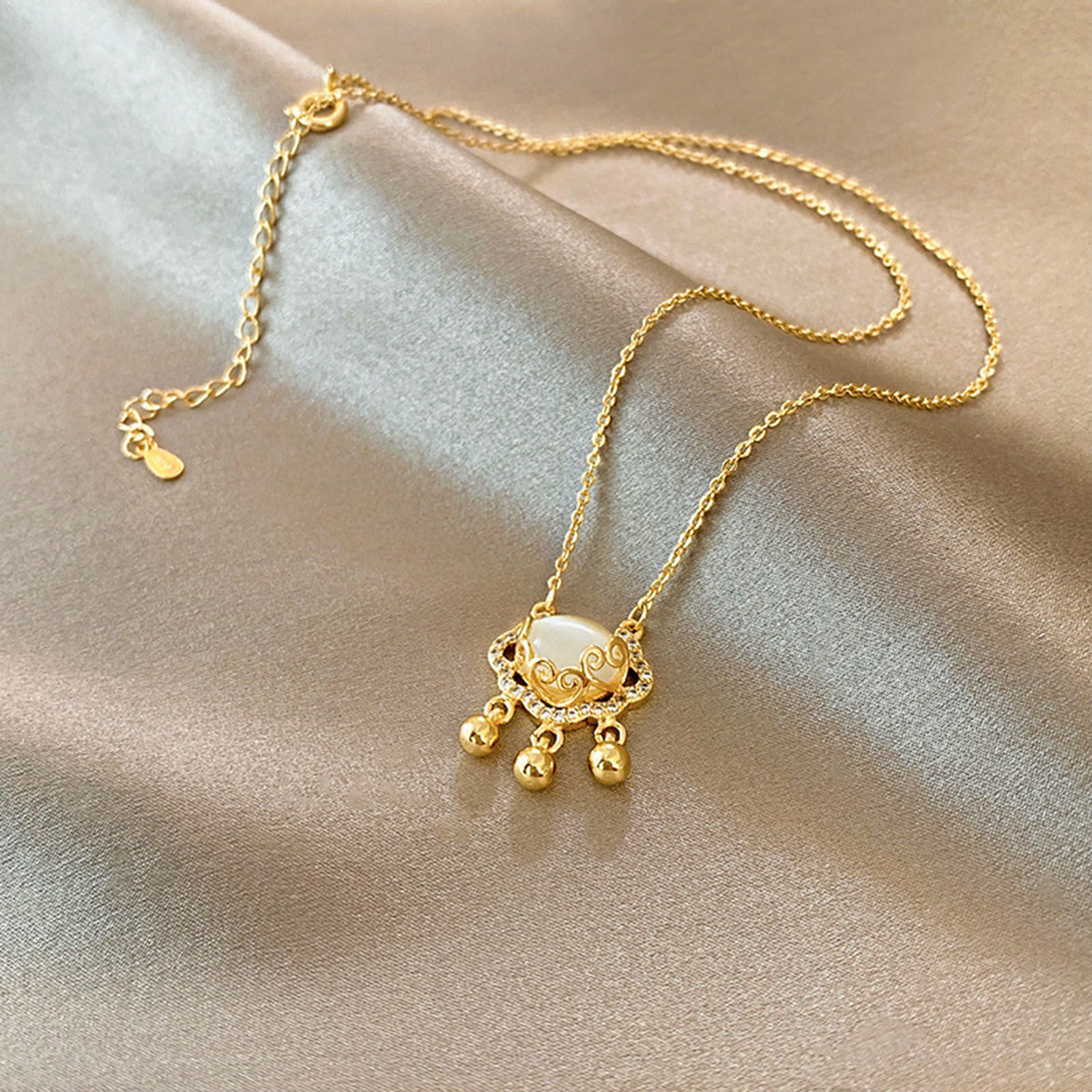 Picture of 304 Stainless Steel Stylish Necklace Gold Plated 1 Piece