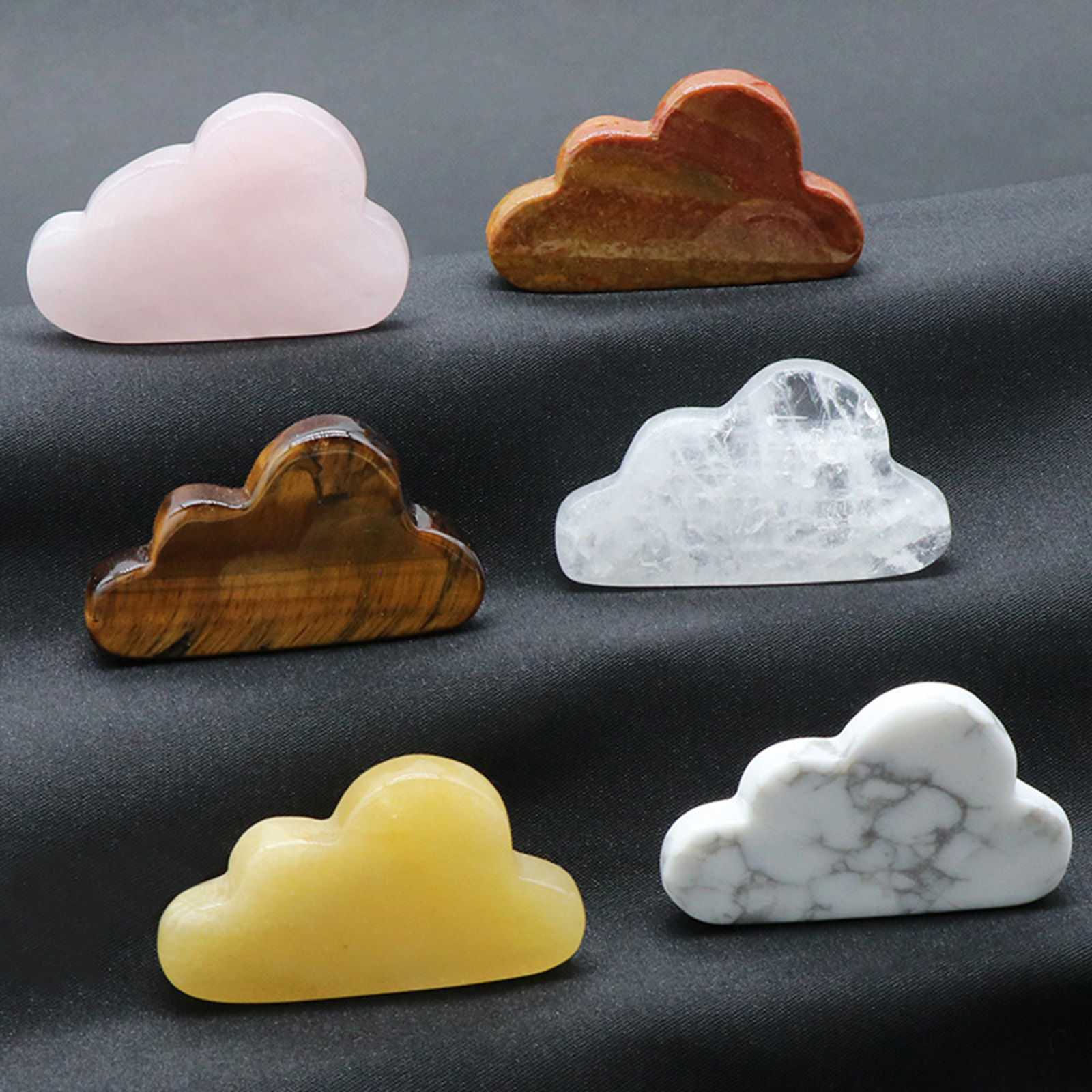Picture of Gemstone ( Natural ) Galaxy Loose Ornaments Decorations Cloud Multicolor About 5cm x 3cm