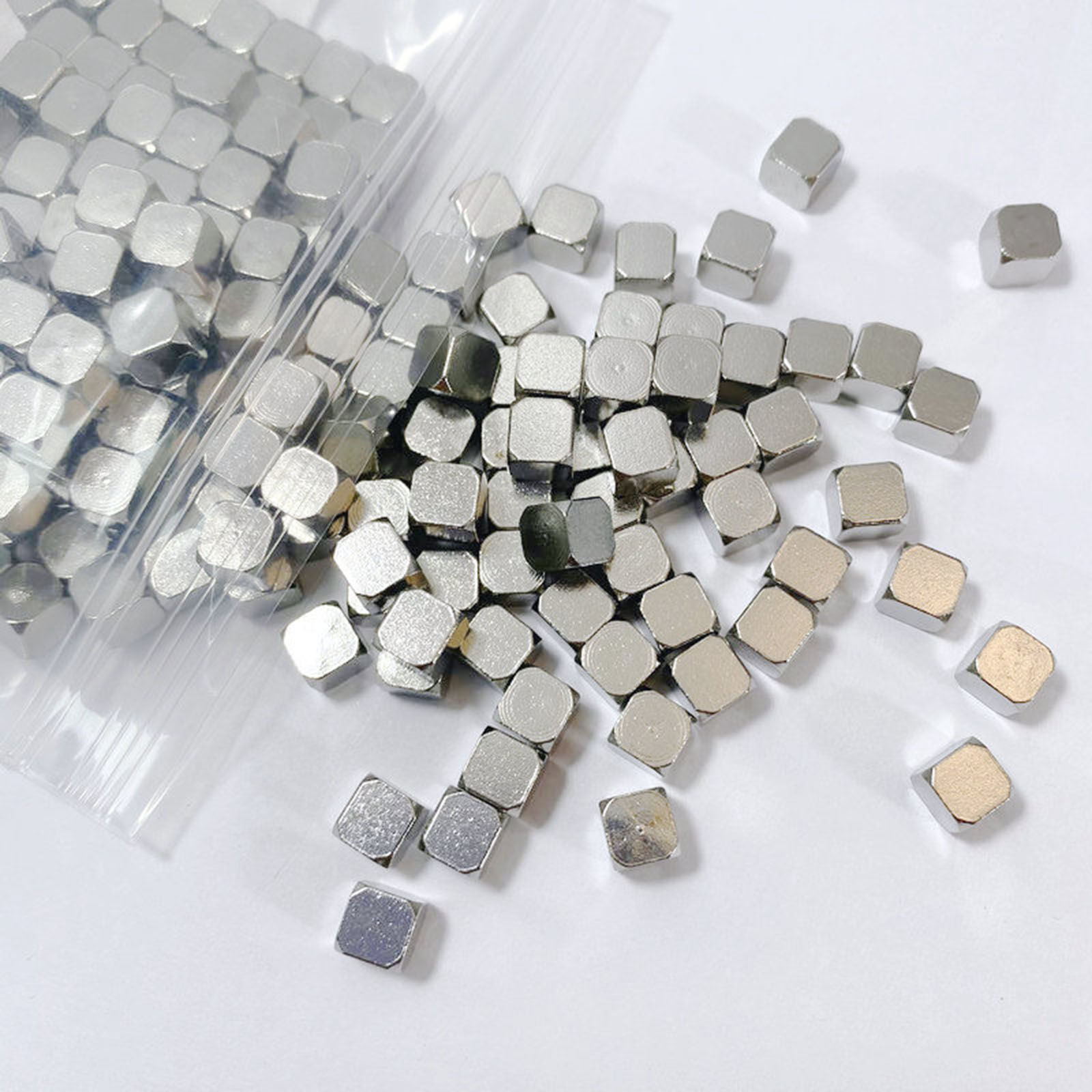 Immagine di 304 Acciaio Inossidabile Perline Geometrica Tono Argento 20 PCs