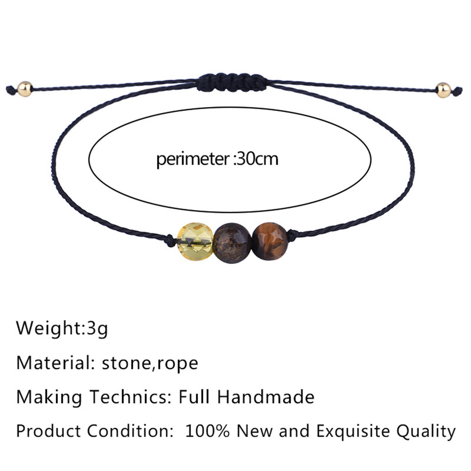 Immagine di Gemma Braccialetti Intrecciati Costellazione Regolabile 30cm Lunghezza, 1 Pz