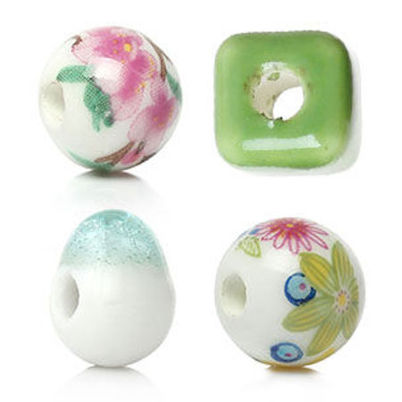 Bild für Kategorie Keramik Perlen