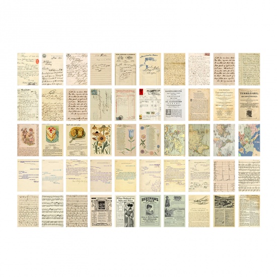 Immagine di Carta Giapponese DIY Decorazione Di Scrapbook Adesivi Multicolore 6cm x 4cm, 1 Copia
