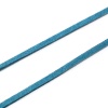 Picture of Velvet Jewelry Cord Rope Lake Blue Faux Suede 3mm, 1 Bundle (Approx 5 M/Bundle)