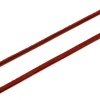 Picture of Velvet Jewelry Cord Rope Wine Red Faux Suede 3mm, 1 Bundle (Approx 5 M/Bundle)
