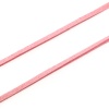 Picture of Velvet Jewelry Cord Rope Light Pink Faux Suede 3mm, 1 Bundle (Approx 5 M/Bundle)