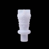 Picture of Silicone Resin Mold For Jewelry Making Wine Corks Crown White 8cm x 3.4cm, 1 Piece