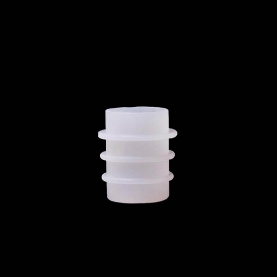 Picture of Silicone Resin Mold For Jewelry Making Wine Corks White 23mm x 20mm, 1 Set ( 5 PCs/Set)