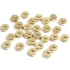 Picture of CCB Plastic Spacer Beads Round About 6mm Dia., Hole: Approx 2.4mm, 200 PCs