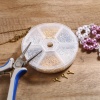 Picture of Iron Based Alloy Jewelry Accessories Screw Eyes Bails Top Drilled Findings Mixed 10mm x 5mm 8mm x 4mm, 1 Box