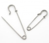 Picture of Silver Tone Stitch Holders Brooch Pin 5.6cm, 7.4cm, 10cm, 1 Set