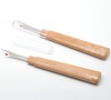 Bild von Hellkaffeebraun Plastik Nahttrenner 13.5cm x 1.8cm,verkauft eine Packung mit 5