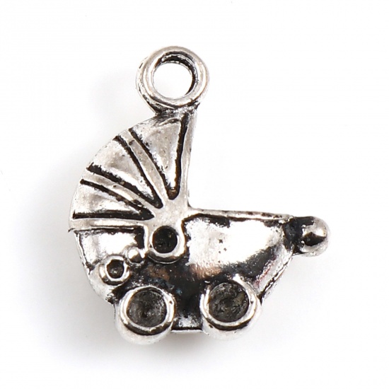 Picture of Charms Antique Silver Color 17mm x 14mm, 20 PCs