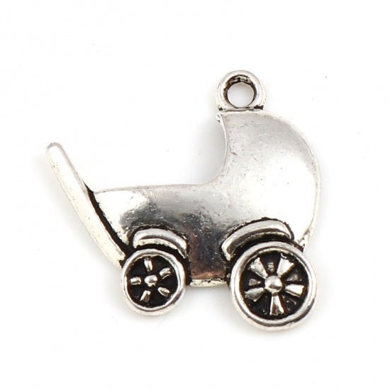 Picture of Charms Antique Silver Color 21mm x 20mm, 20 PCs