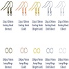 Picture of Zinc Based Alloy Ear Wire Jump Rings Jewelry Accessories Findings Mixed Color With Tools 13cm x 6.5cm, 1 Set