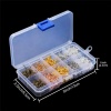 Picture of Zinc Based Alloy Ear Wire Jump Rings Jewelry Accessories Findings Mixed Color With Tools 13cm x 6.5cm, 1 Set