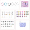 Picture of DIY Charm Bracelet Jewelry Making Kit For Teen Girls Handmade Craft Materials Accessories Multicolor Mermaid Horse Enamel Multicolor Rhinestone 1 Set