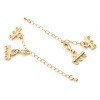 Immagine di Rame Connettore di Collana Oro riempito 9.1cm x 1.6cm, 1 Serie