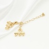 Immagine di Rame Connettore di Collana Oro riempito 9.1cm x 1.6cm, 1 Serie