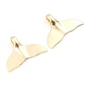 Immagine di Rame Ciondoli Fishtail Oro riempito 3cm x 2.1cm, 2 Pz