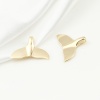 Immagine di Rame Ciondoli Fishtail Oro riempito 3cm x 2.1cm, 2 Pz