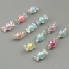 Bild von Acryl Perlen Süßigkeit Zufällig Mix AB Farbe Perlen in Perlen ca. 22mm x 12mm, Loch:ca. 2.6mm, 50 Stück