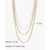 Imagen de Stainless Steel Elegant Choker Necklace Gold Plated Beaded 37cm(14 5/8") long, 1 Piece